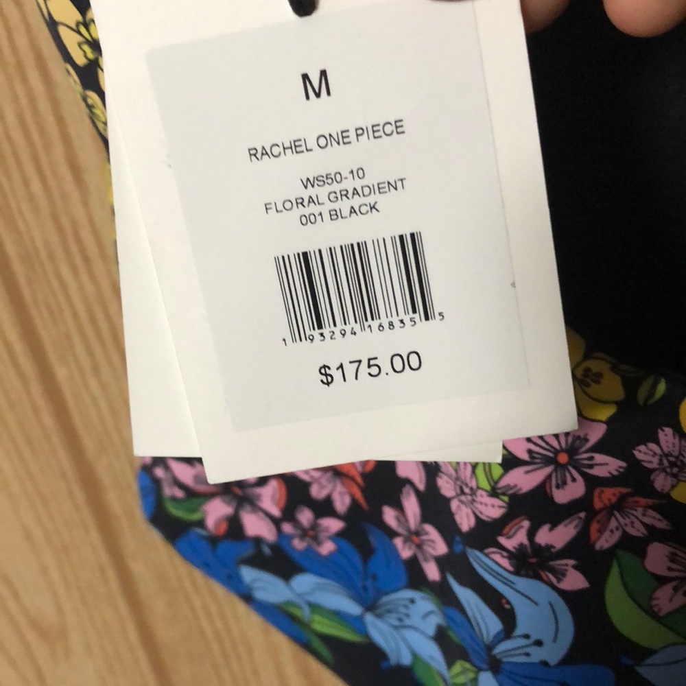 Onia Rachel Floral Print One-Piece Swimsuit - Picture 7 of 7